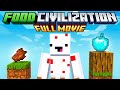 Minecraft But I Survive In FOOD CIVILIZATION FULL MOVIE