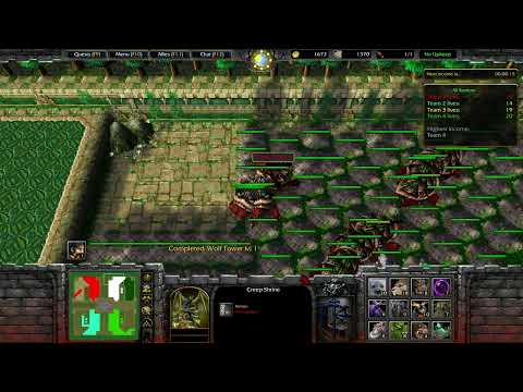 Shango Tower Wars #52 Animal Rage vs Demon 2022 - Warcraft 3