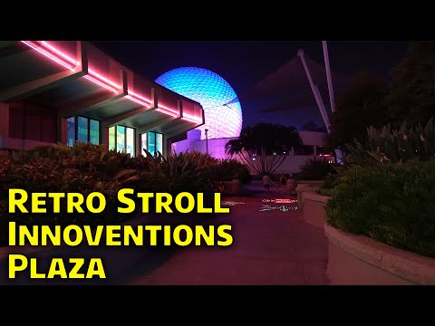 Retro Stroll - Innoventions Plaza at Epcot - Future World - Walt Disney World