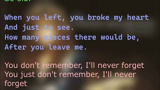 Download lagu Yngwie Malmsteen-You don't remember, I'll never forget 1986 mp3