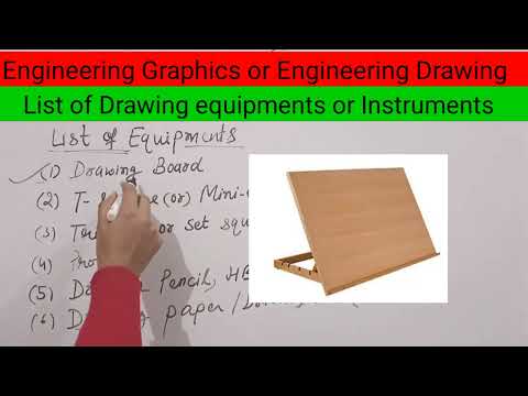 Engineering Drawing or Engineering Graphics Introduction Class by Promila mam in Hindi