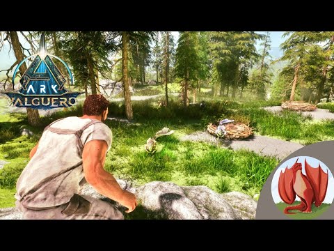 Stealing My First Deinonychus Eggs | Ark Valguero [Episode 2]