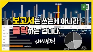 엑셀 이것만! 보고서는 쓰는 게 아니라 클릭하는 겁니다! 대시보드 본격강의 1탄! (회계관리 장부 만들기)