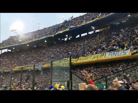 Boca Juniors vs River Plate at the La Bombonera, the greatest sports show on the world...