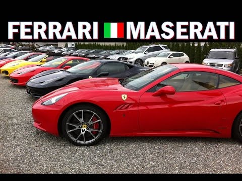 FERRARI & MASERATI (new and used in Switzerland)