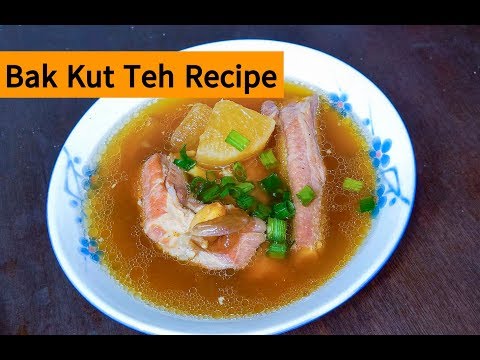 Bak Kut Teh | စင်ကာပူ ဝက်နံရိုး ဟင်းရည် | Pork Rib Soup Recipe - Popular Singapore/Malaysia Food