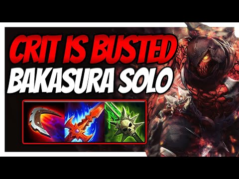 CRIT BAKASURA IS BUSTED! - Smite Bakasura solo