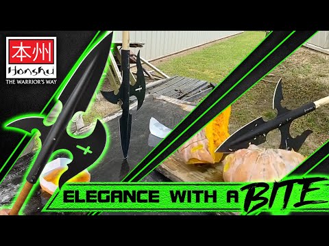 Elegance with a BITE | Honshu Halberd Spear