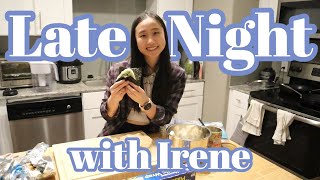 Late Night with Irene | Making Onigiri | Being a Pediatric Dietitian