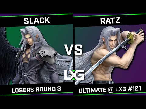 Slack (Sephiroth) vs Ratz (Sephiroth) - Smash Ultimate @ LXG 121