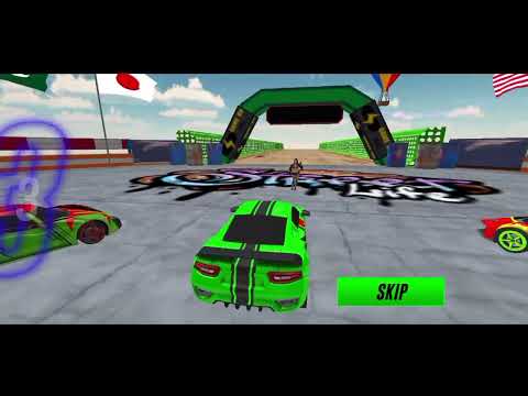 Spiderman Cars Monster Trucks Mega Ramp Challenge - Superhero Hulk Iron Man Impossible Racing Game