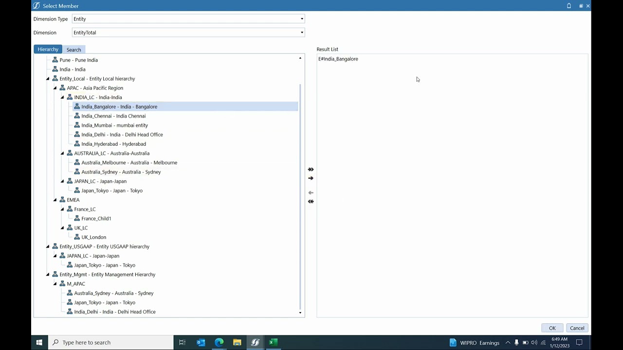 OneStream Cube Views - Row & Column Member Expansion & Filter options
