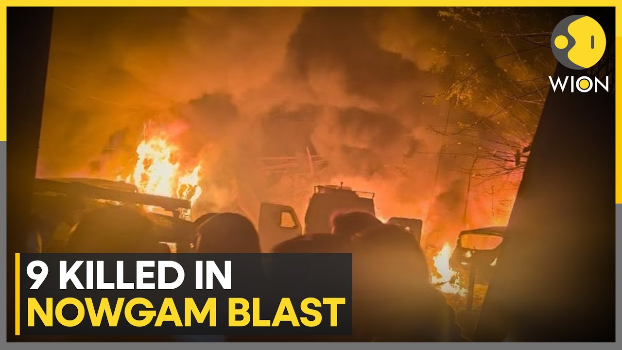 J&K: 9 Killed in Nowgam Police Station Blast in Srinagar, While Handling Faridabad Seized Explosive