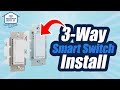 DIY 3-Way Switch GE / Leviton Smart Switch Installation (Z-Wave)