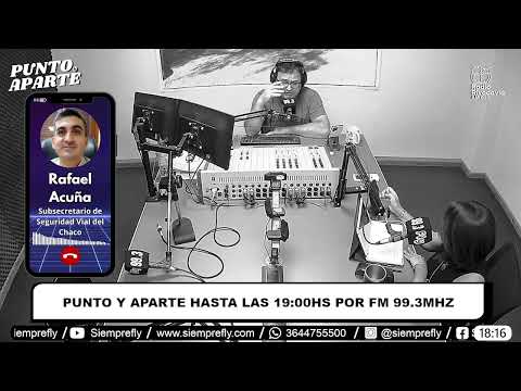 🔴𝗖𝗢𝗠𝗨𝗡𝗜𝗖𝗔𝗖𝗜𝗢́𝗡 𝗧𝗘𝗟𝗘𝗙𝗢́𝗡𝗜𝗖𝗔┃Rafael Acuña - Subsecretario de Seguridad Vial de la Provincia del Chaco