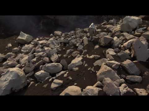 Most incredible drone footage of a volcano ever