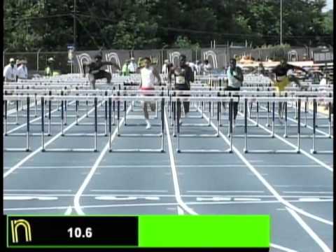 Boys 110m Hurdles Prelim Heat 4 - New Balance Outdoor Nationals 2011