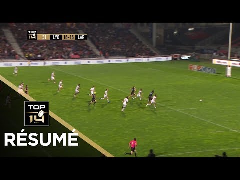 TOP 14 - Résumé  Lyon-La Rochelle: 29-19 - J25 - Saison 2018/2019