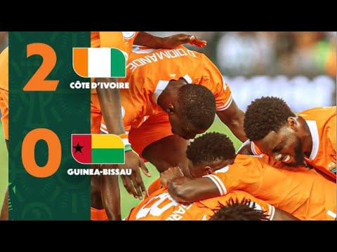 IVORY COAST BEAT GUINEA BISSAU|2-O|AFCON