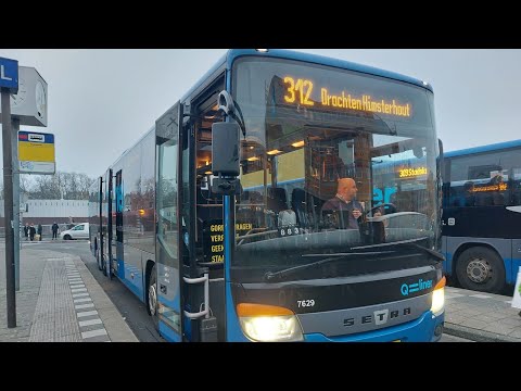 Qbuzz Qliner 7629 als Lijn 314 naar Drachten Himsterhout