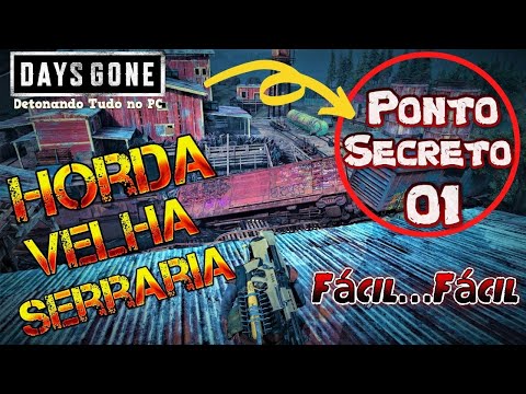 DAYS GONE: OLD SAWILL HORDE SECRET POINT 01 #daysgone #s7vengamer #tips