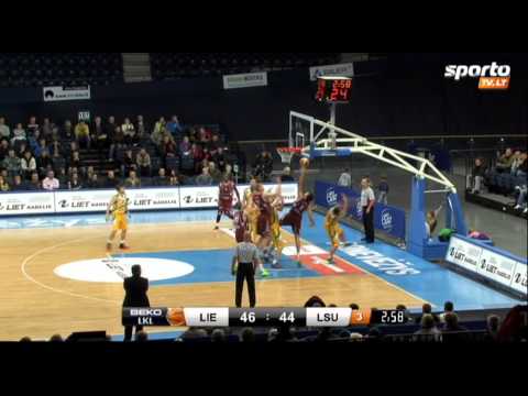 SportoTV.lt: LKL. Panevėžio „Lietkabelis" - Kauno raj. „LSU-Atletas" 2013-11-05