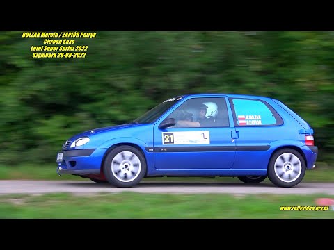 BULZAK Marcin / ZAPIÓR Patryk - Citroen Saxo - Letni Super Sprint 2022Szymbark 28-08-2022