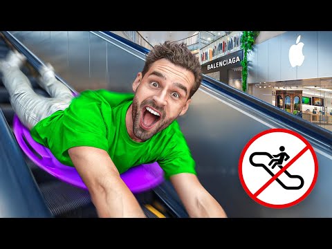 Ik Verbreek Alle Regels In Een Winkelcentrum! *Weggestuurd*