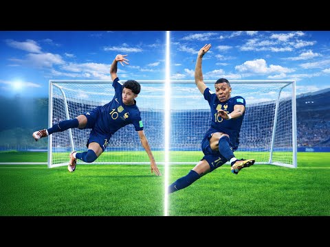 We Tried Recreating ICONIC World Cup Goals… 😳⚽