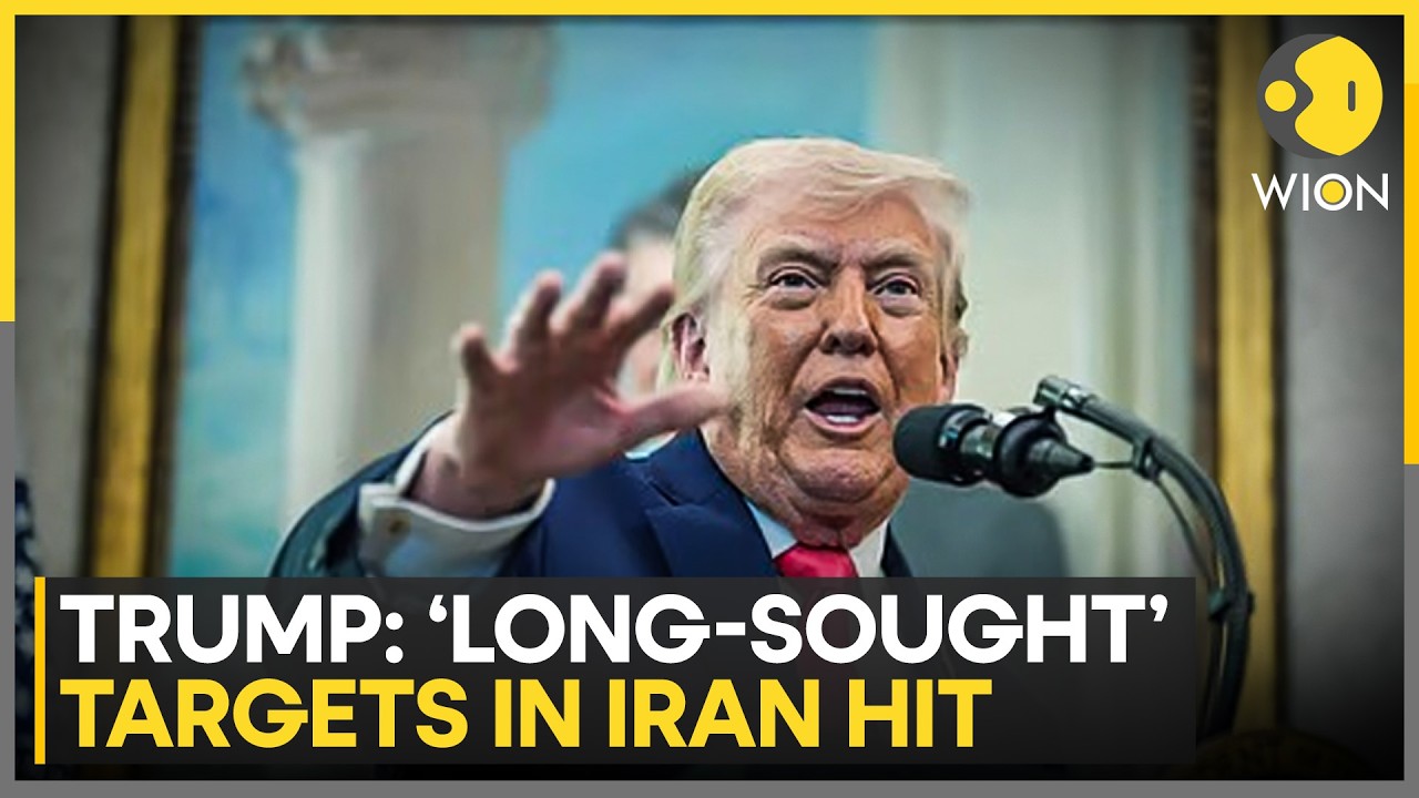 US-Iran War: Trump Says US Military Destroyed ‘Long-Sought’ Targets In Iran | WION