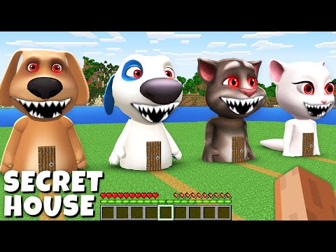 I FOUND SECRET TALKING TOM EXE and TALKING BEN HOUSE in Minecraft ! GAMEPLAY minecraft animations