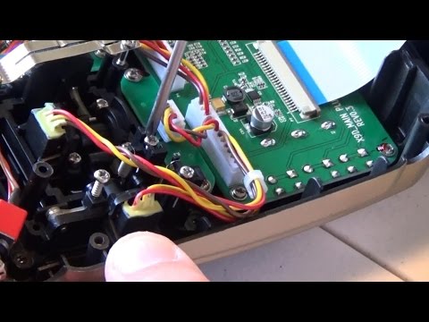 FrSky TARANIS - Adjusting gimbal tension