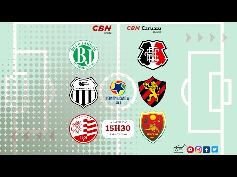 BELO JARDIM 1X3 SANTA CRUZ | CENTRAL 0X1 SPORT | NÁUTICO 1X0 PETROLINA AO VIVO - Pernambucano 2023