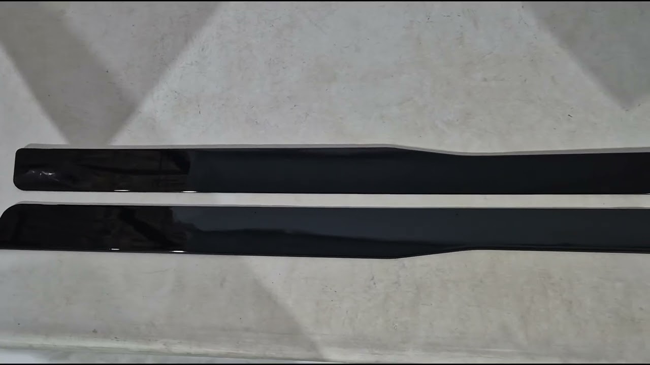 BMW 3 Series F30/F31 2012-2019 PSM-Style Side Skirt Extensions (for M3 side skirts, ABS) Video 1