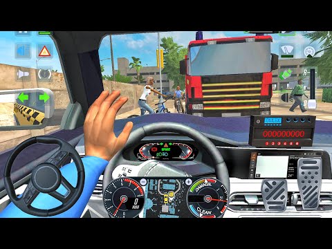 Real Taxi Driver 3D - BMW Luxurious Taxi Driving Game Taxi Simulator 2026! Car Game Android Gameplay