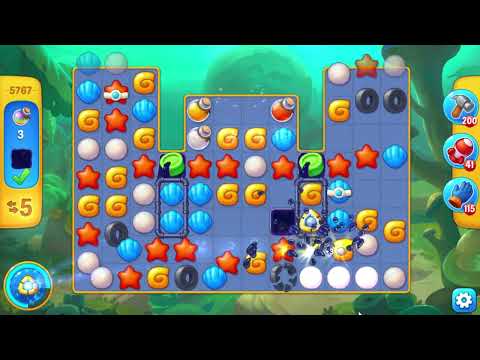 Fishdom 5767 Level - 16 moves - NO BooSTERS