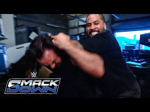 Jimmy Uso brawls with Drew McIntyre backstage: SmackDown highlights, Oct. 24, 2025
