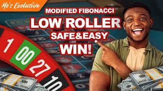BEST ROULETTE STRATEGY TO WIN | NEW FIBONACCCI LOW ROLLER PROFITABLE CASINO STRATEGY - Bet With MO