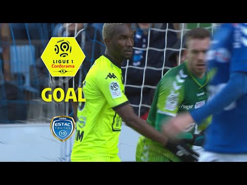 Goal Adama NIANE (90' +4) / RC Strasbourg Alsace - ESTAC Troyes (2-1) / 2017-18