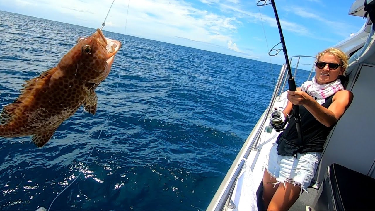 Join adventurers on fishing adventure in the heart of the Great Barrier Reef.