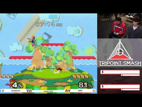 Tripoint Smash 87 - Losers Top 8 - Anwarrior (Blue Fox) vs SOC (Red Fox)