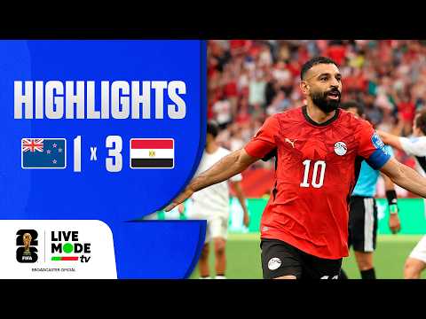 Nova Zelândia 1-3 Egipto (WC 2026)