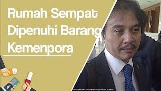 Rumah Roy Suryo di Yogyakarta Sempat Dipenuhi Barang Kemenpora