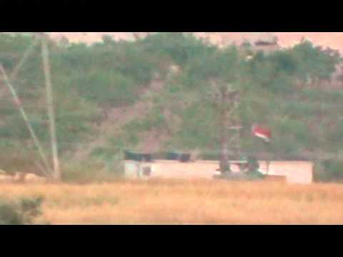 اشباكات بين قوات النظام وكتيبة درع الجزيرة في معرة شورين في ريف إدلب