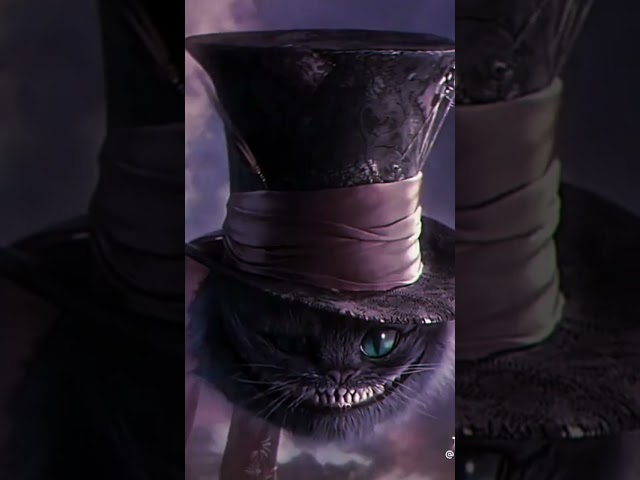 Vídeo relacionado con Alice im Wunderland Alicia en el País de las Maravillas Cheshire Cat Mujer Bufanda negro/lila 100% poliéster