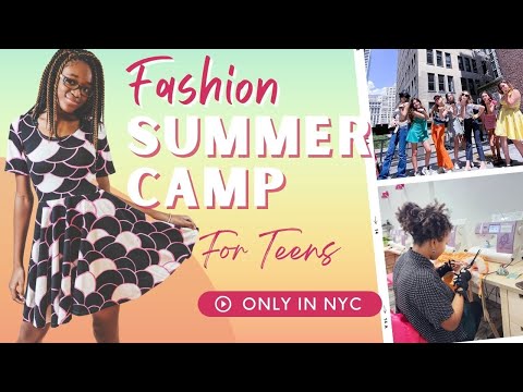 Fashion Design & Sewing Summer Camp in NYC