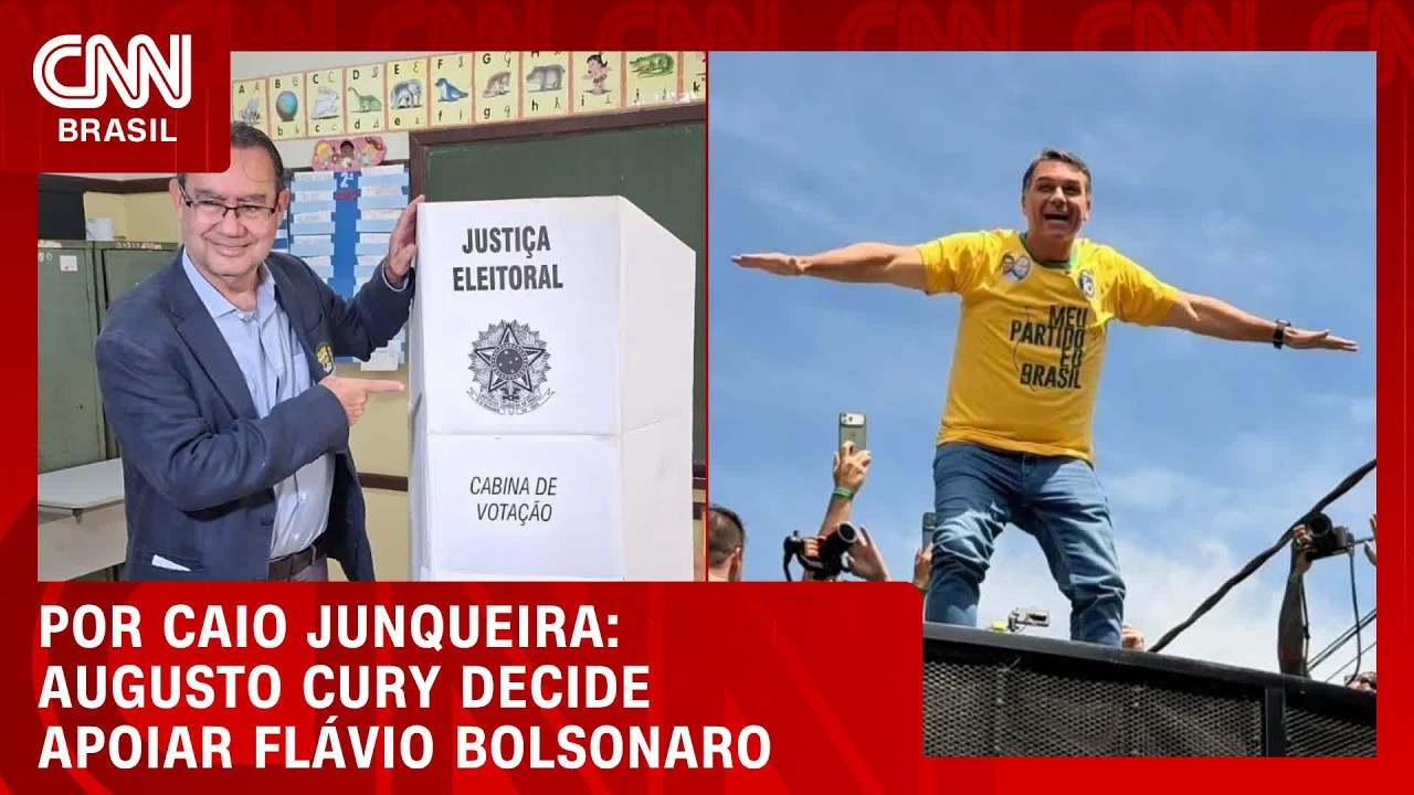 Augusto Cury decide apoiar Flávio Bolsonaro no 2º turno; veja | HORA H