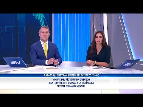 #ENVIVO🔴 | NOTICIERO ECUADOR TELEVISTAZO 1PM | 19 Febrero 2026