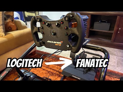 Upgrading & Testing My Sim Rig | Logitech to Fanatec