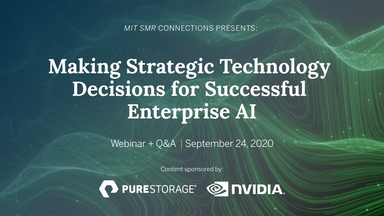 Making Strategic Technology Decisions for Successful Enterprise AI